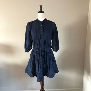 DVF button down dress size 8